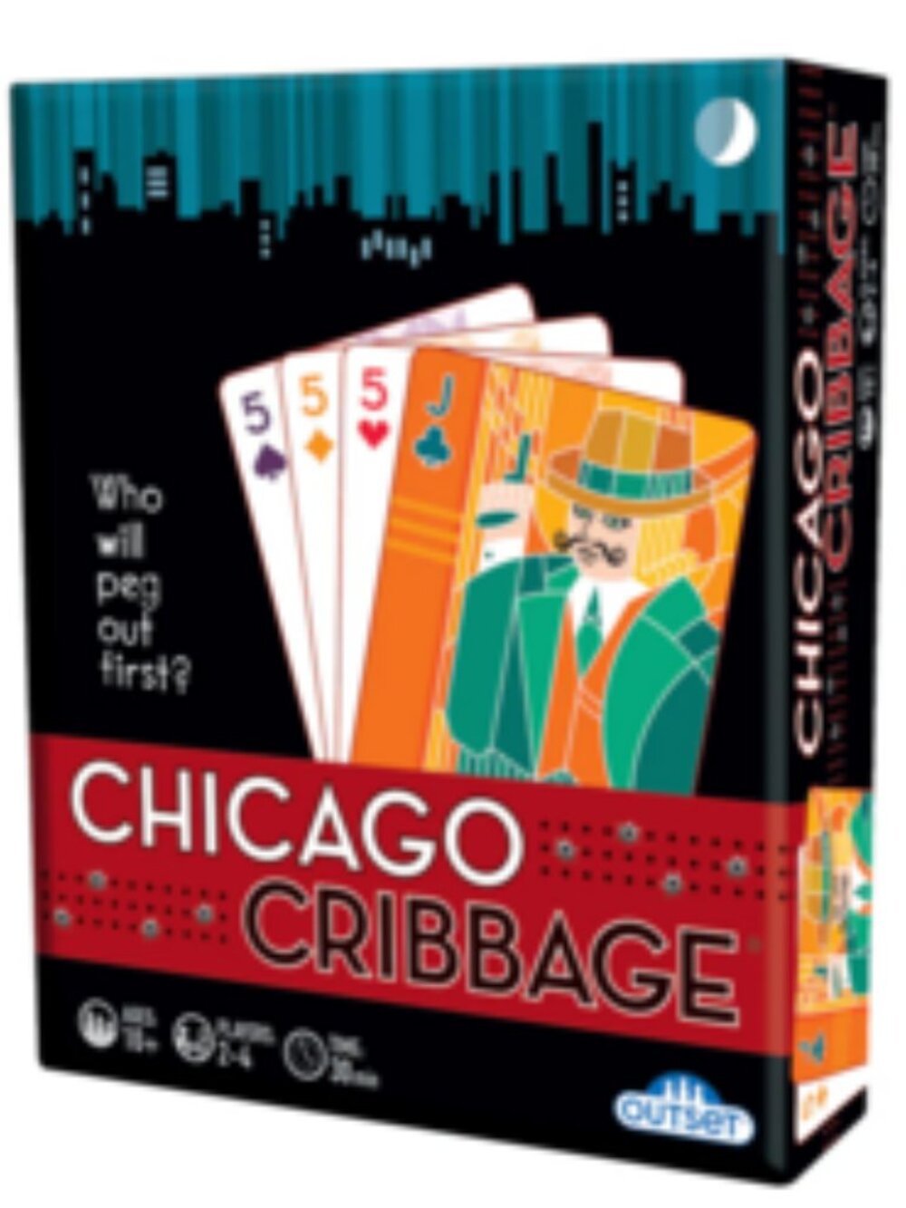 Outset Media Chicago Cribbage (2023) NIS Card Game